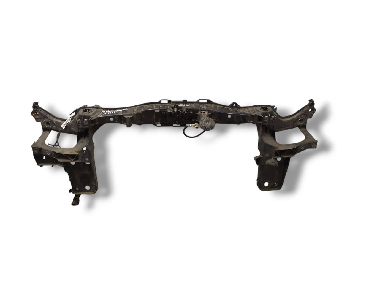 передняя панель крепления облицовки (телевизор) Renault Kangoo 2 поколение 2010, 1.5 л., DCi, K9K 802, дизель, 5МКПП, ice white bc / o389, фургон, передний привод, правый руль, 625005786R