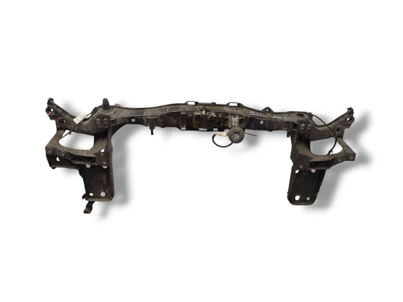 передняя панель крепления облицовки (телевизор) Renault Kangoo 2 поколение 2011, 1.5 л., DCi, K9K 802, дизель, 5МКПП, ice white bc / o389, фургон, передний привод, правый руль, 625005786R