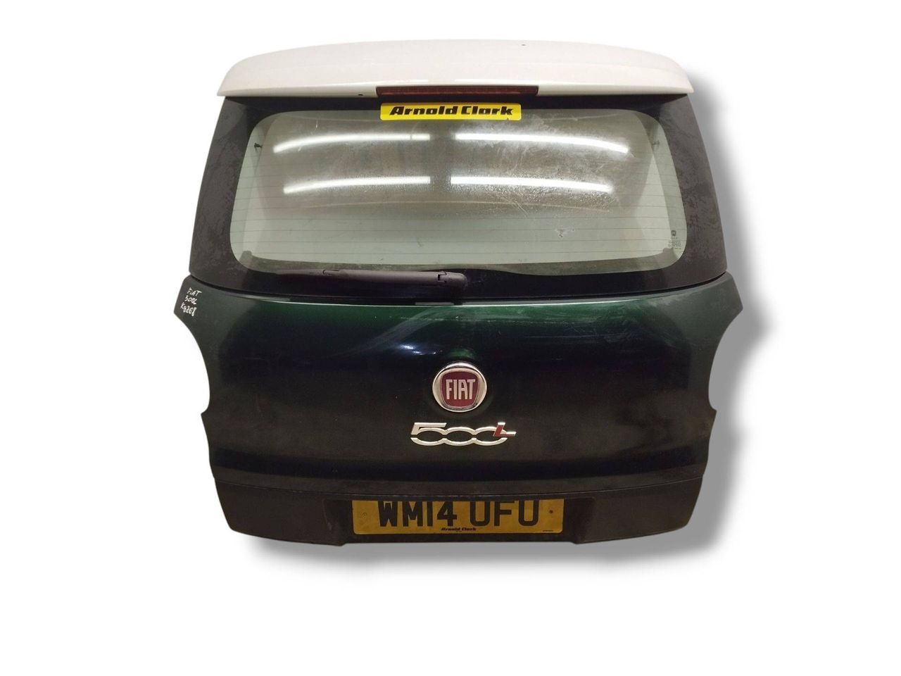 крышка багажника (дверь 3-5) Fiat 500L 1 поколение 2014, 1.3 л., JTD, 199 B4.000, дизель, 5МКПП, verde british / 390, минивэн, передний привод, правый руль, 51883032