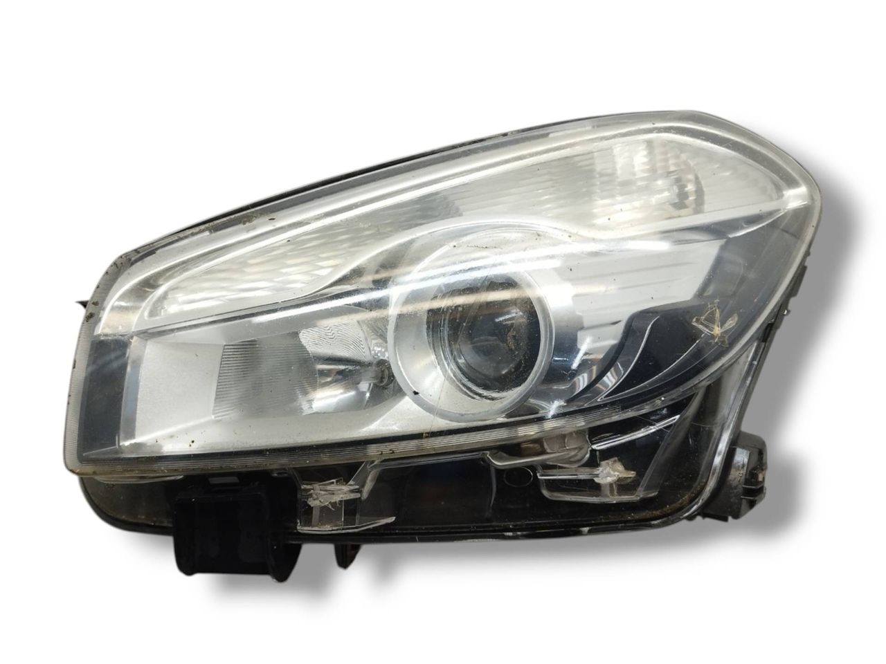 Фара галоген левая Nissan Qashqai J10 [рестайлинг] 2010, 1.5 л., DCi, K9K 292, дизель, 6МКПП, black / z11, внедорожник 5 дв., передний привод, правый руль, 26060-BR01B, 1LL010335-07