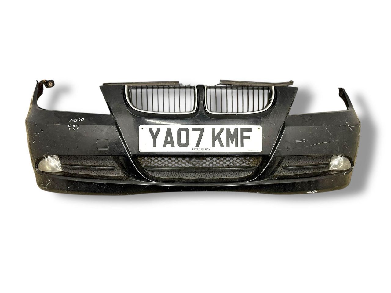 бампер передний BMW 3 серия E90/E91/E92/E93 E90 2007, 2.0 л., i, N46 B20 B, бензин, 6МКПП, black saphir, седан, задний привод, правый руль, 51117170051, 7170051 - фото №1