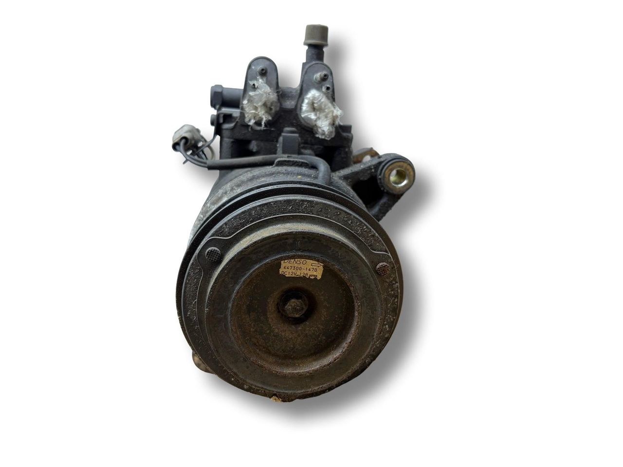 компрессор кондиционера Toyota Estima 1 поколение XR10/XR20 1996, 2.2 л., TD, 3C-TE, дизель, АКПП, warm grey / 193, минивэн, полный привод, правый руль, 88320-28200