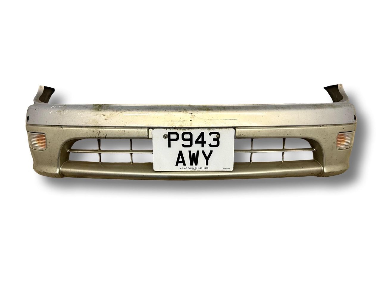 бампер передний Toyota Estima 1 поколение XR10/XR20 1996, 2.2 л., TD, 3C-TE, дизель, АКПП, warm grey / 193, минивэн, полный привод, правый руль