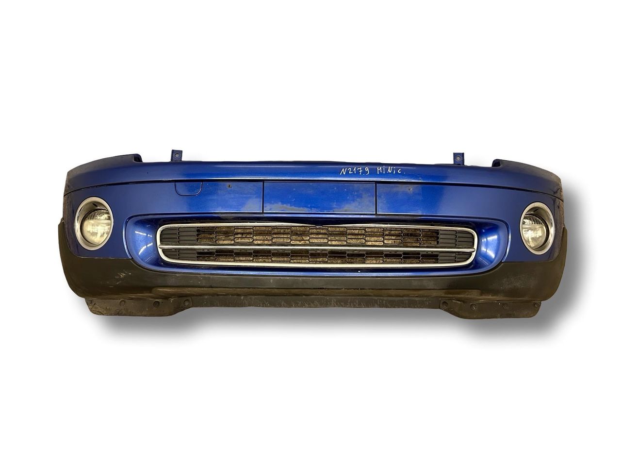 бампер передний Mini Cooper 2 поколение R56 2008, 1.6 л., i, N12 B16 A, бензин, 6МКПП, lightning blue / a63, хетчбэк 3 дв., передний привод, правый руль, 7147840