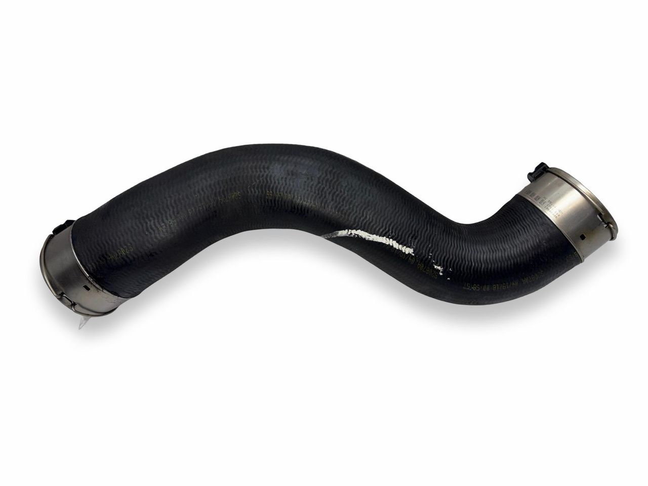 патрубок интеркулера Mercedes-Benz E-Класс W212/S212/C207/A207 C207 2012, 2.1 л., CDi, OM 651.911, дизель, АКПП, obsidianschwarz / 197, купе, задний привод, правый руль, A2125280000, A2045282182 - фото №1