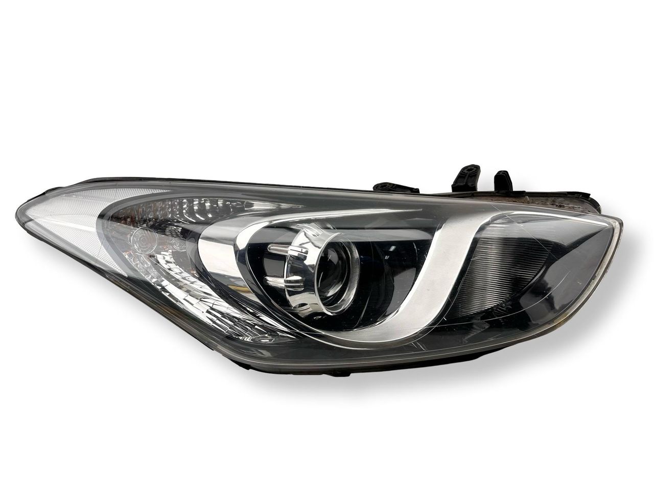 Фара галоген правая Hyundai i30 GD 2014, 1.6 л., CRDi, D4FB, дизель, 6МКПП, sleek silver / rah, хетчбэк 5 дв., передний привод, правый руль, 92102-A6030