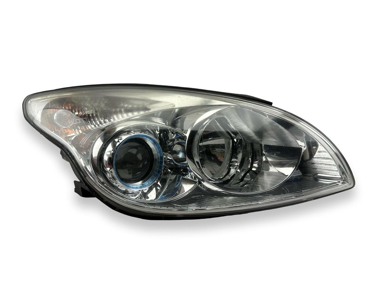 Фара галоген правая Hyundai i30 1 поколение FD 2009, 1.4 л., MPI, G4FA, бензин, 5МКПП, crystal white / 7f, хетчбэк 5 дв., передний привод, правый руль, 92102-2LXXX - фото №1