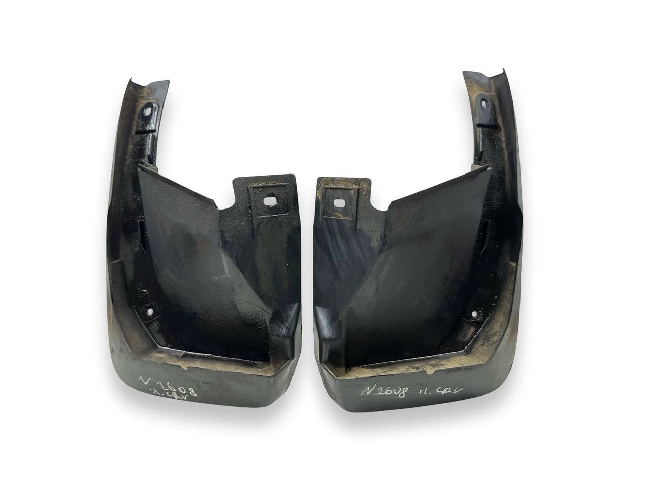 брызговик Honda CR-V 3 поколение RE6 2008, 2.2 л., cTDi, N22A2, дизель, 6МКПП, nighthawk black / b92p, внедорожник 5 дв., полный привод, правый руль, 75820-SWW-E000, 75830-SWW-E000 - фото №1