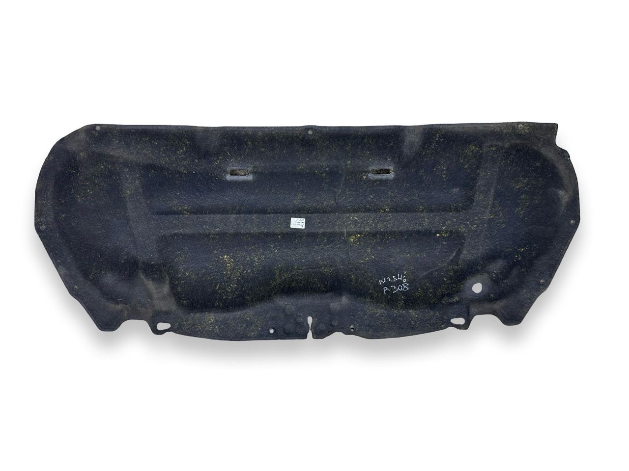 шумоизоляция капота Peugeot 308 CC 1 поколение 2009, 2.0 л., HDi, RHF (DW10BTED4), дизель, 6МКПП, terre d?ombre, кабриолет, передний привод, правый руль, 9656776780 - фото №1