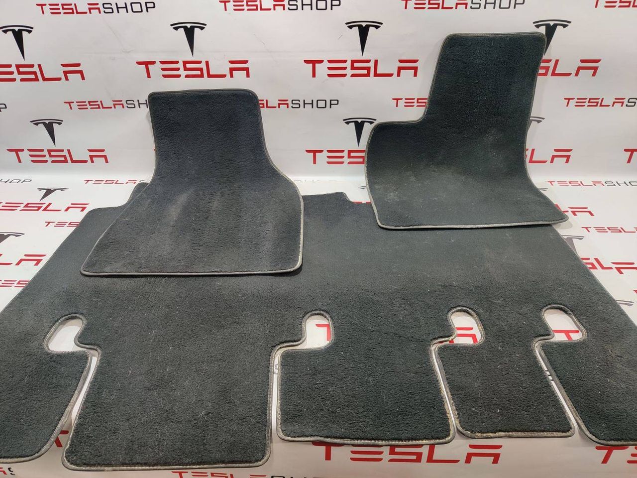 Коврики салона Tesla Model X 1 поколение 2018, 6005972-00-G - фото №1