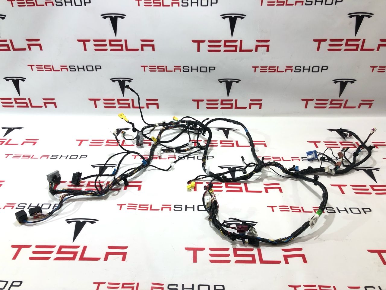 Электропроводка приборной панели кузова Tesla Model S 1 поколение [2-й рестайлинг] (2021 - 2026), 2486401-80-E, 3486401-00-A