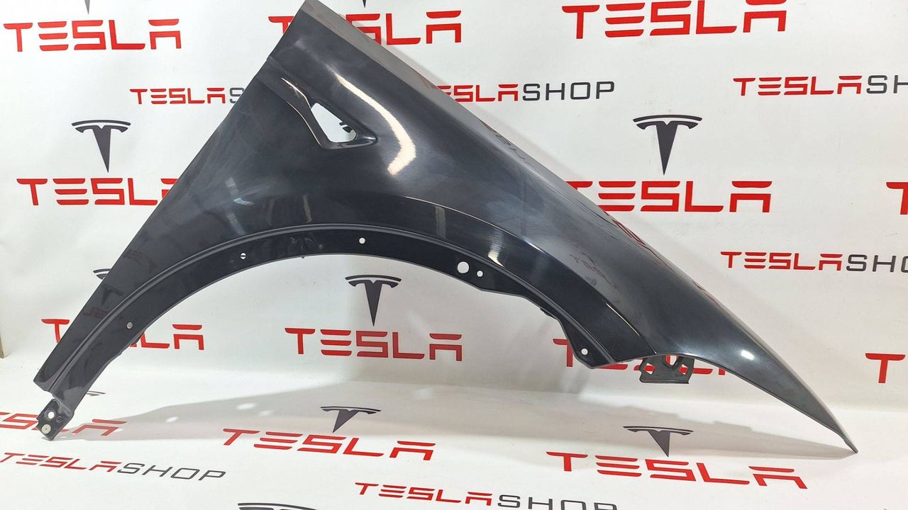 крыло переднее правое Tesla Model X 1 поколение 2018, 1069534-E0-N, 1069534-10-A
