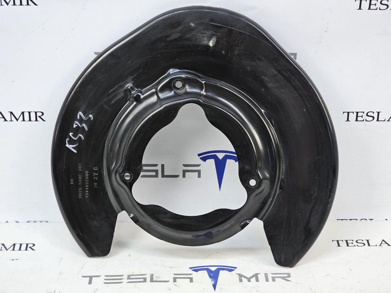 защитный кожух тормозного механизма Tesla Model 3 2 поколение 2025, 1344652-00 - фото №1