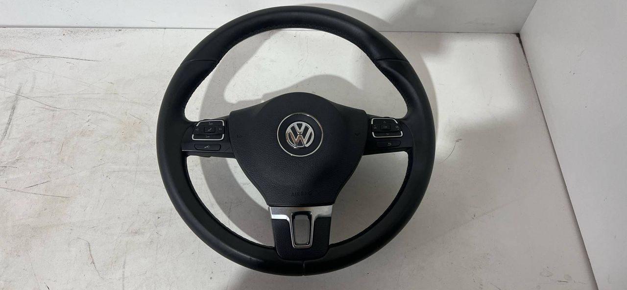 руль Volkswagen Sharan 2 поколение 2011, 2.0 л., CCZA, бензин, АКПП, минивэн, 7N0880201L, 3S8419091BF - фото №1