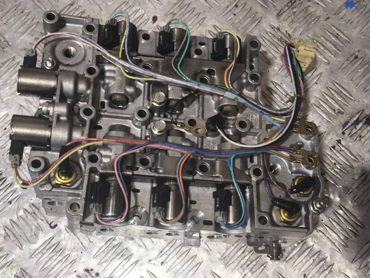 гидроблок АКПП Mitsubishi Outlander 2 поколение (2005 - 2010), 3.0 л., 6B31, бензин, 2800A099, 317051XK0D, JF613E, RE6F01A, W6AJA, AJ0