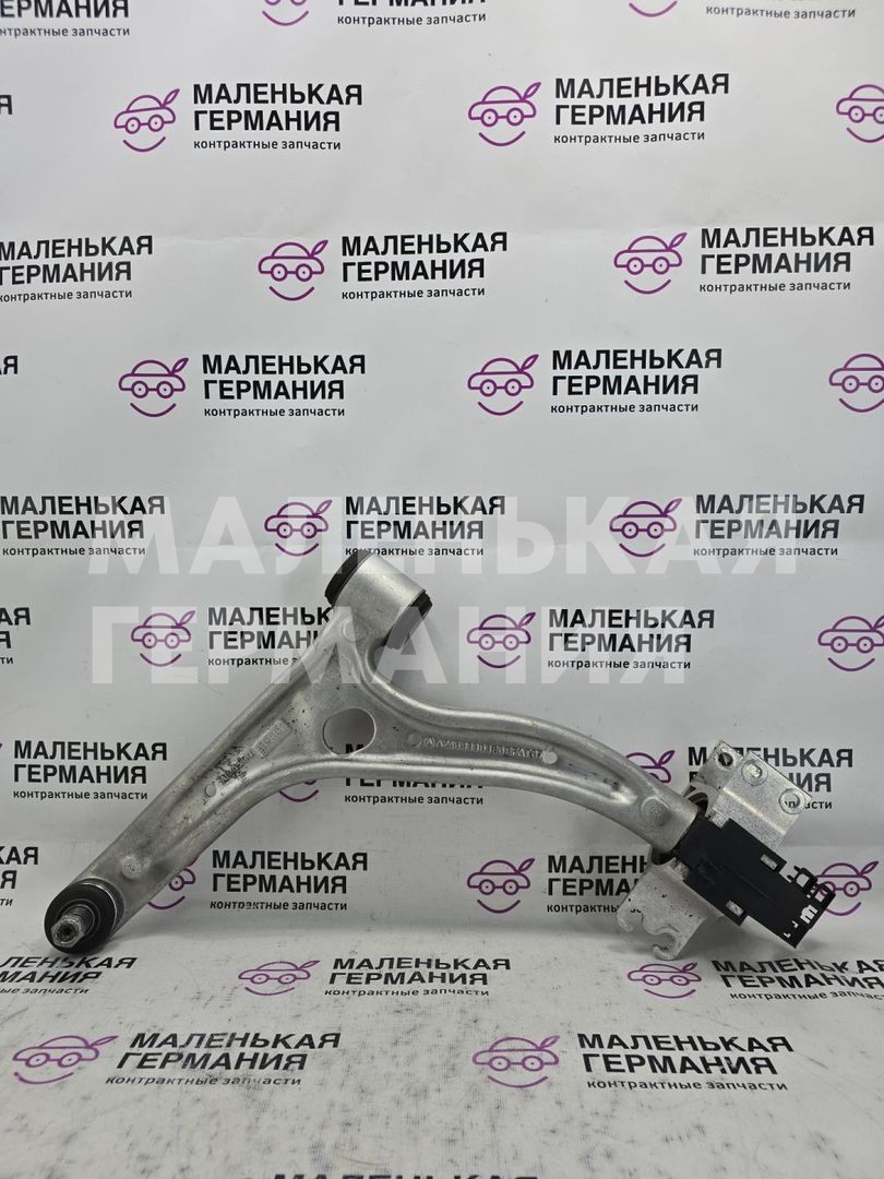 рычаг передний левый Mercedes-Benz A-Класс W176 2013, 2.0 л., M 270.920, бензин, робот, серый, хетчбэк 5 дв., передний привод, правый руль, A2463330300, A2425460043, A2463330200, A2463330100, A2463330114, A2463304700 - фото №1
