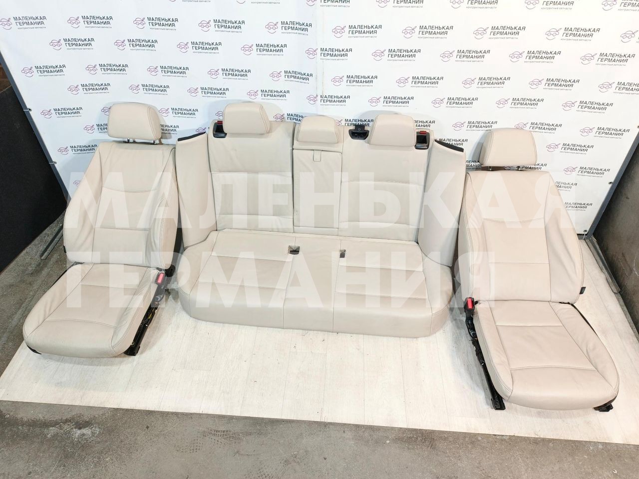 салон (комплект сидений) BMW X3 F25 2013, 2.0 л., N20 B20 A, бензин, АКПП, а52/7 spacegrau, хетчбэк 5 дв., полный привод, правый руль, 0130002633, 0130002631, 9267331, 0130002636, 7256645, 0130002632, 0130002630, 55207235431, 52207235446, 52207235445, 7255763 - фото №1