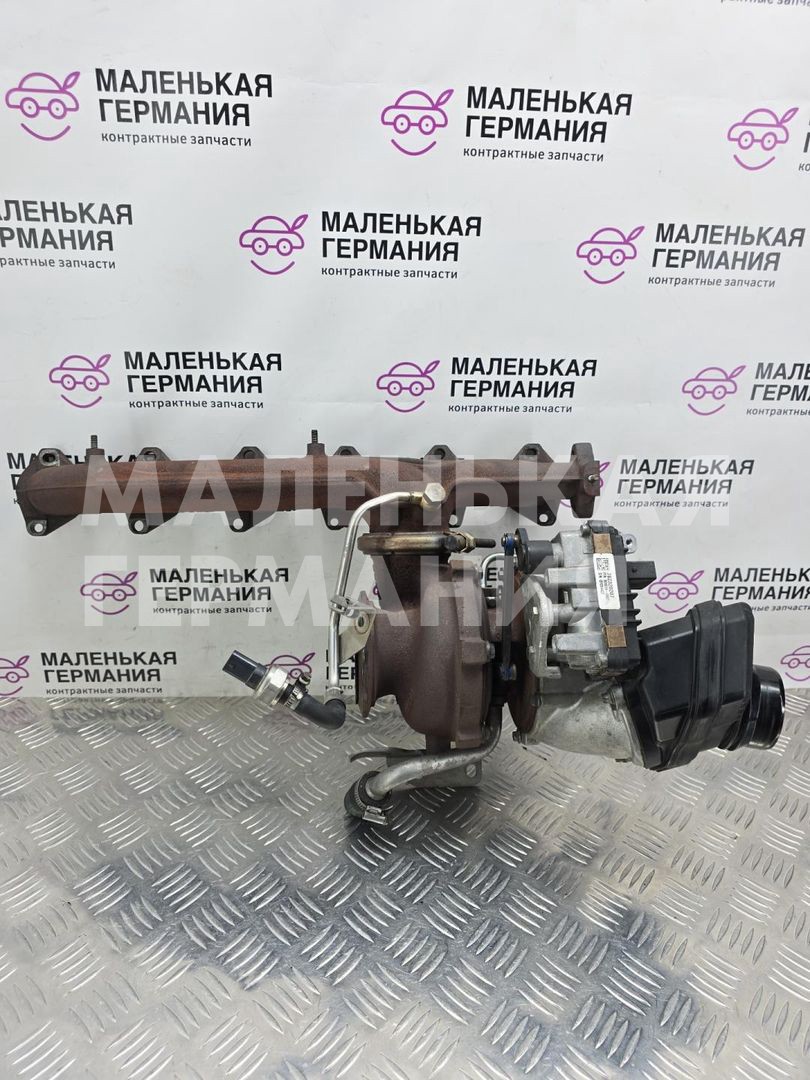 турбина BMW X5 F15 2013, 3.0 л., N57 D30 A, дизель, АКПП, mineralweiss metallic (a96), внедорожник 5 дв., полный привод, правый руль, 7823202, 8519607, 11657823202, 11657823270, 7823270, 11427800611, 7800611, 11657823287, 7823287, 11628519607 - фото №1