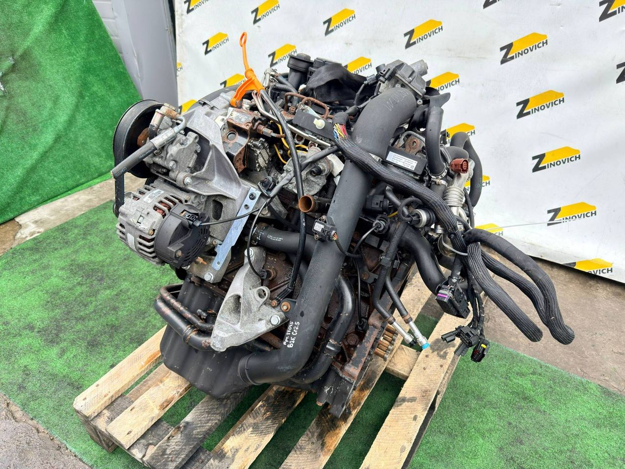 двигатель Volkswagen Crafter 1 поколение 2009, 2.5 л., BJK, дизель, BJK - фото №1