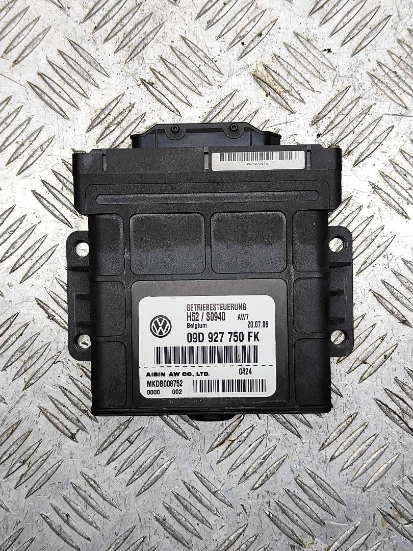 блок управления АКПП Audi Q7 4L 2006, 3.0 л., TDi, BUG, дизель, АКПП, бежево-серый, внедорожник 5 дв., полный привод, правый руль, 09D927750FK - фото №1