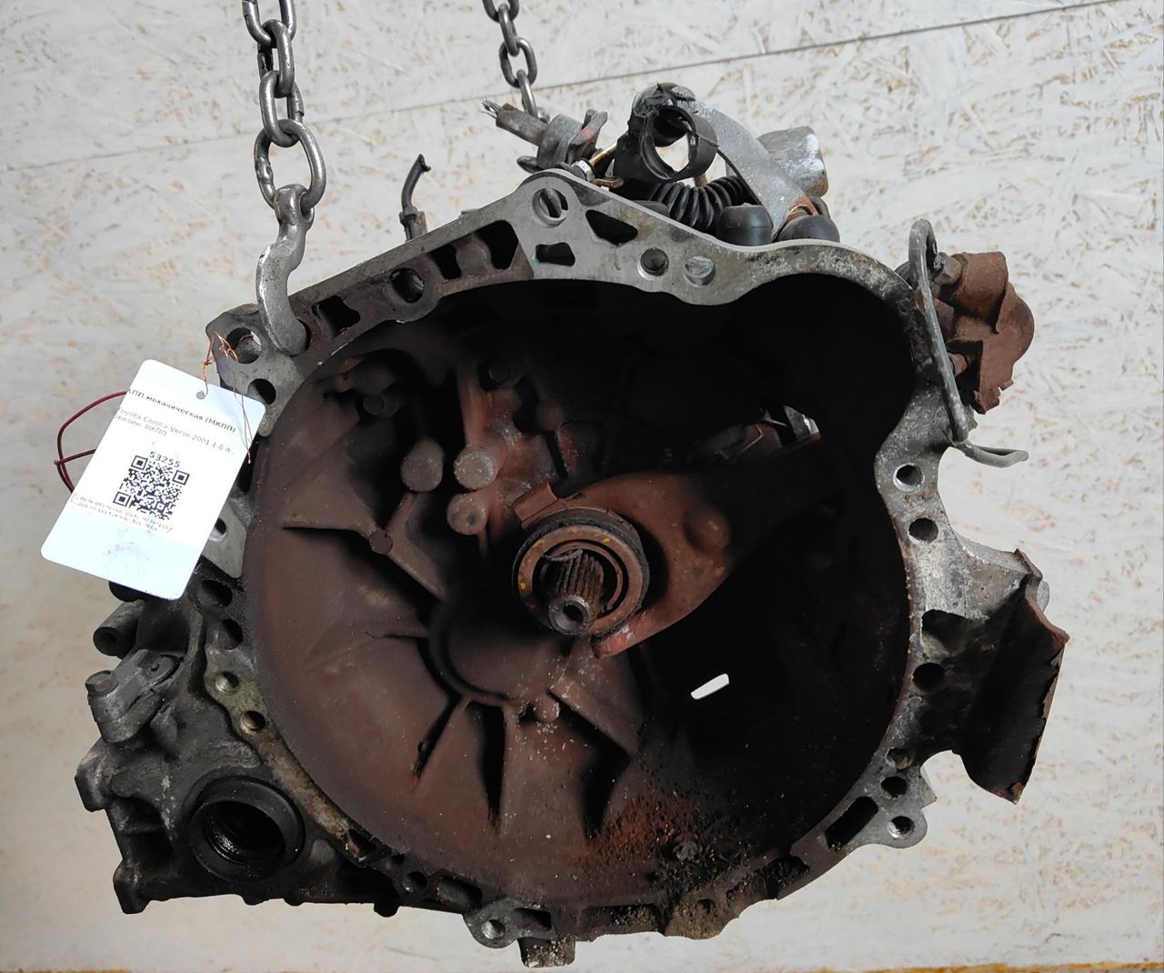 КПП механическая (МКПП) Toyota Corolla Verso 1 поколение E121 2001, 1.8 л., бензин, МКПП, 30702847 - фото №1