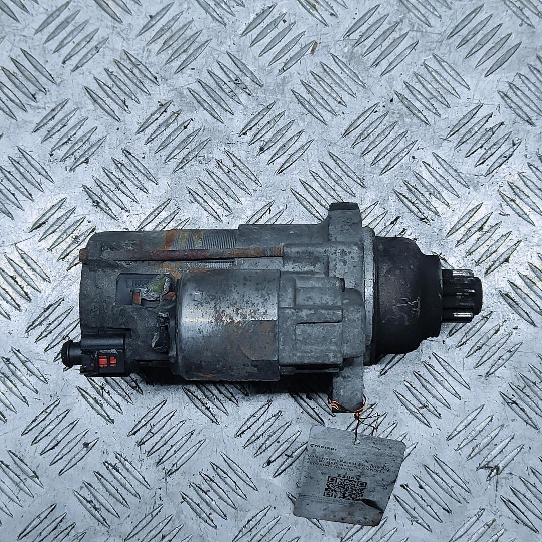 стартер Volkswagen Passat B6 2009, 2.0 л., TDi, BKP, дизель, 6МКПП, передний привод, 02M911023N, TS18E3, 3006060044MVN - фото №1