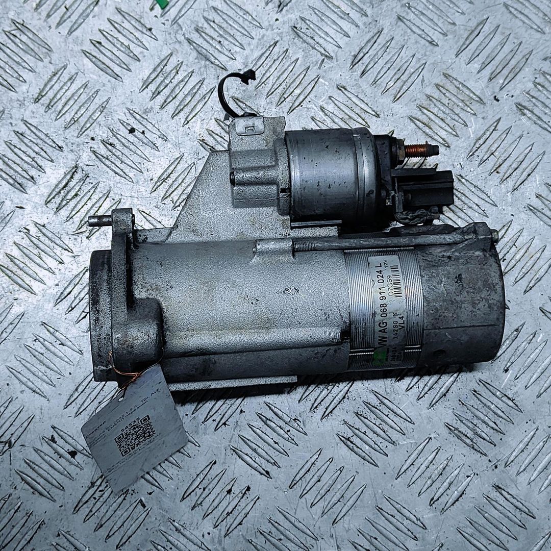стартер Audi A4 B6 2002, 1.9 л., TDi, AVF, дизель, 6МКПП, передний привод, D7GS9, 068911024L, 240404142SG - фото №1