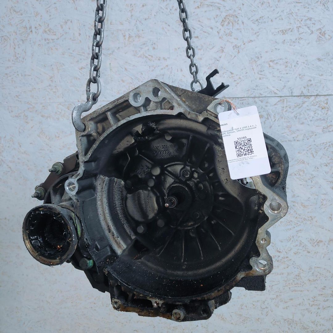 КПП механическая (МКПП) Volkswagen Golf 4 поколение 1999, 1.4 л., i, APE, бензин, 5МКПП, передний привод, DUU, DUW - фото №1