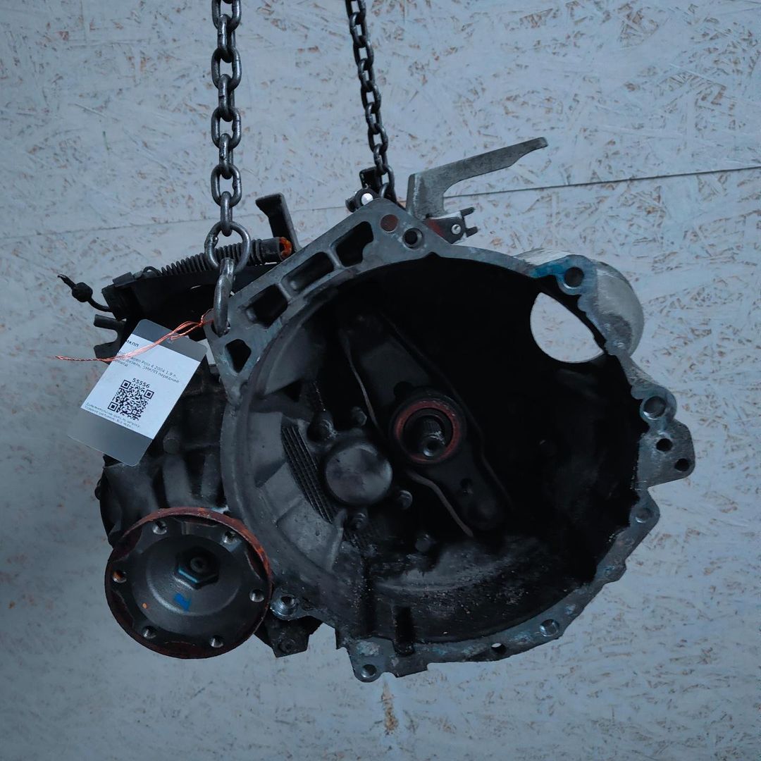 КПП механическая (МКПП) Volkswagen Polo 4 поколение 2004, 1.9 л., TDi, BMT, дизель, 5МКПП, передний привод, JXY - фото №1