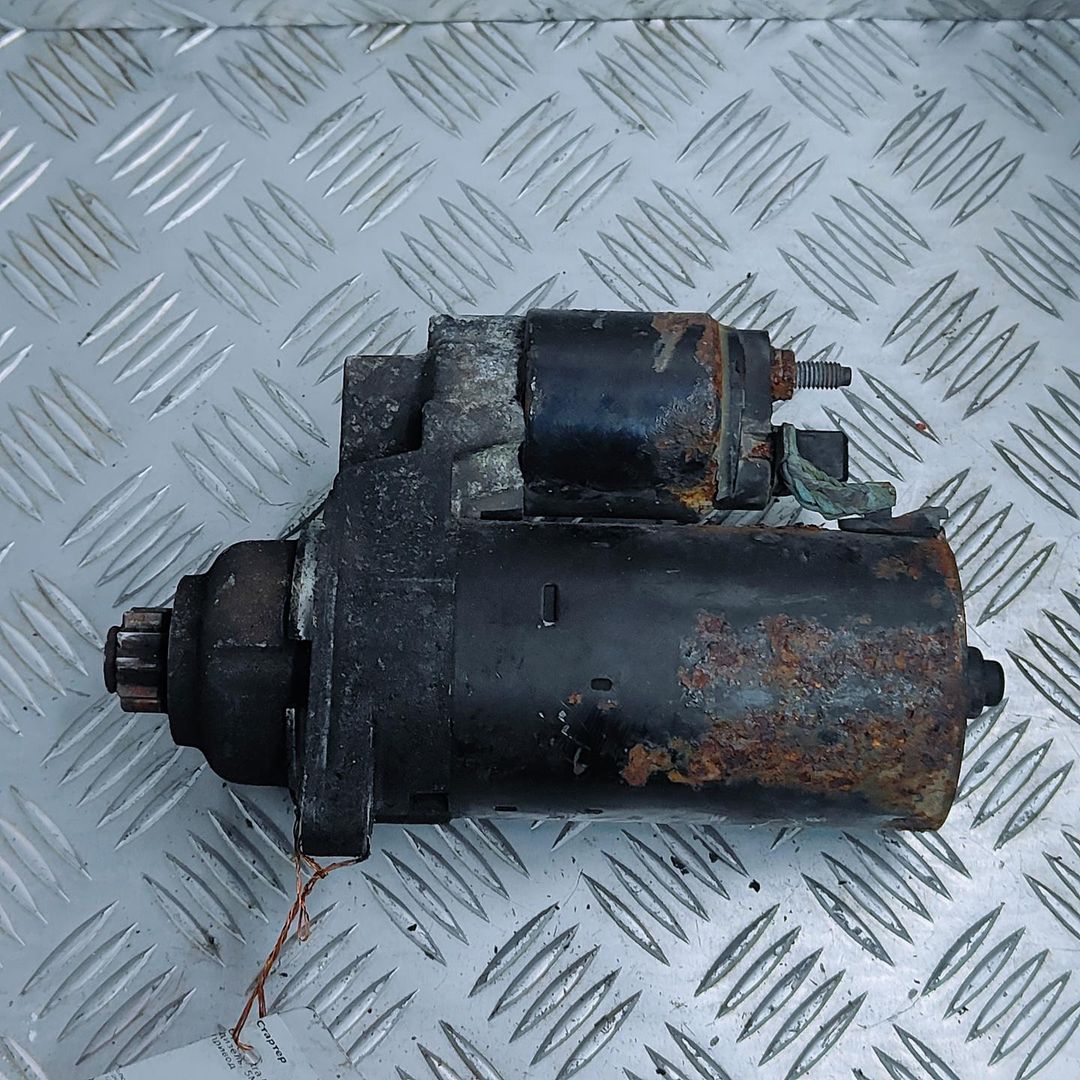 стартер Volkswagen Sharan 1 поколение 1998, 1.9 л., TDi, дизель, 5МКПП, передний привод, 1005821744 - фото №1