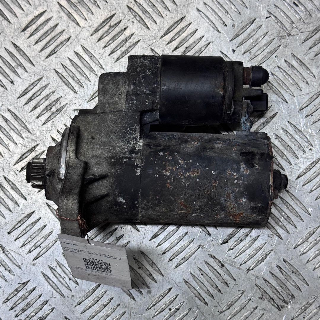 стартер Volkswagen Golf 4 поколение 1998, 1.6 л., i, AKL, бензин, 5МКПП, передний привод, 1005821879 - фото №1