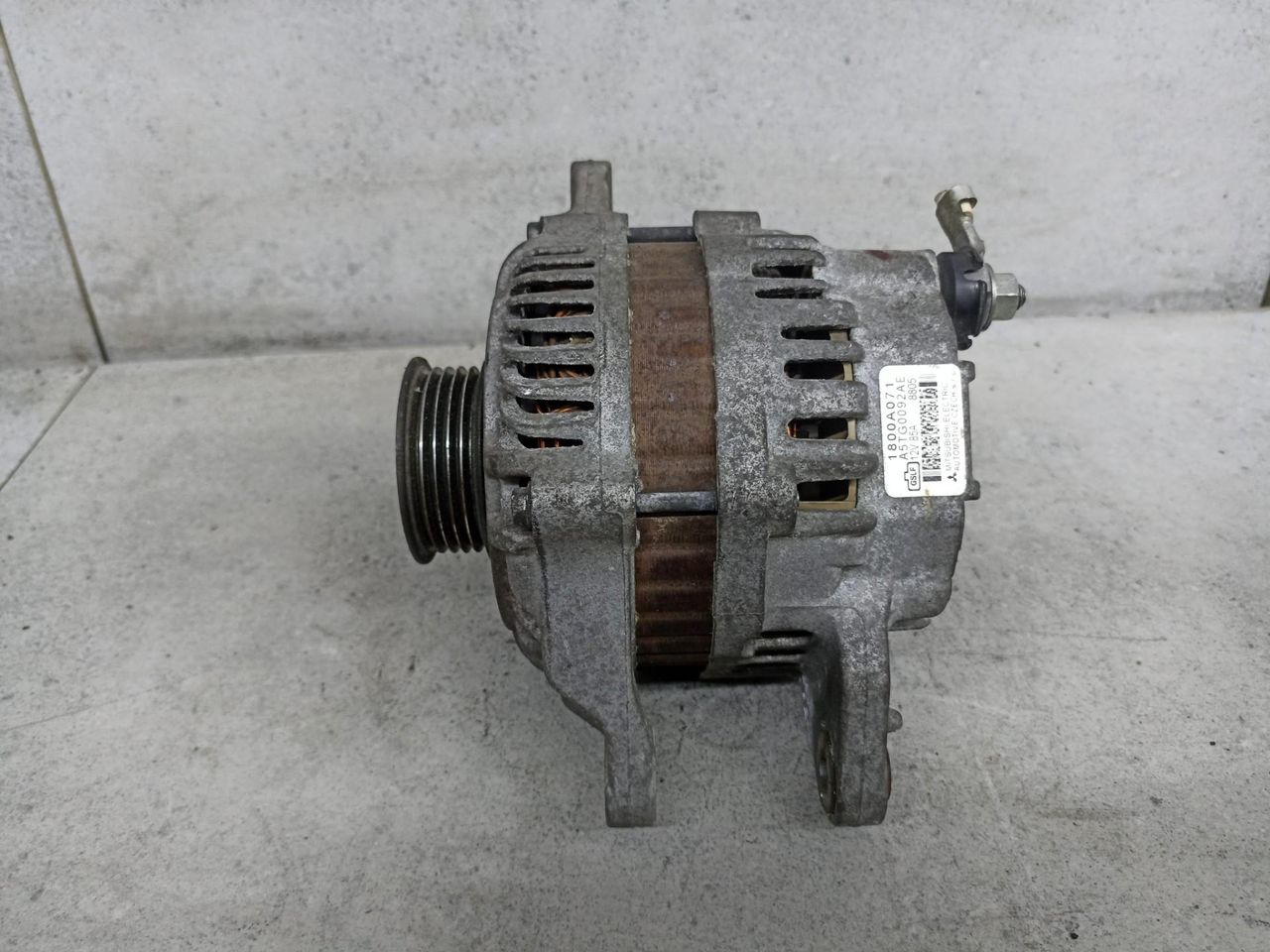 генератор Mitsubishi Lancer 10 поколение 2008, 1.5 л., 4A91, бензин, A5TG0092AE, 1800A071