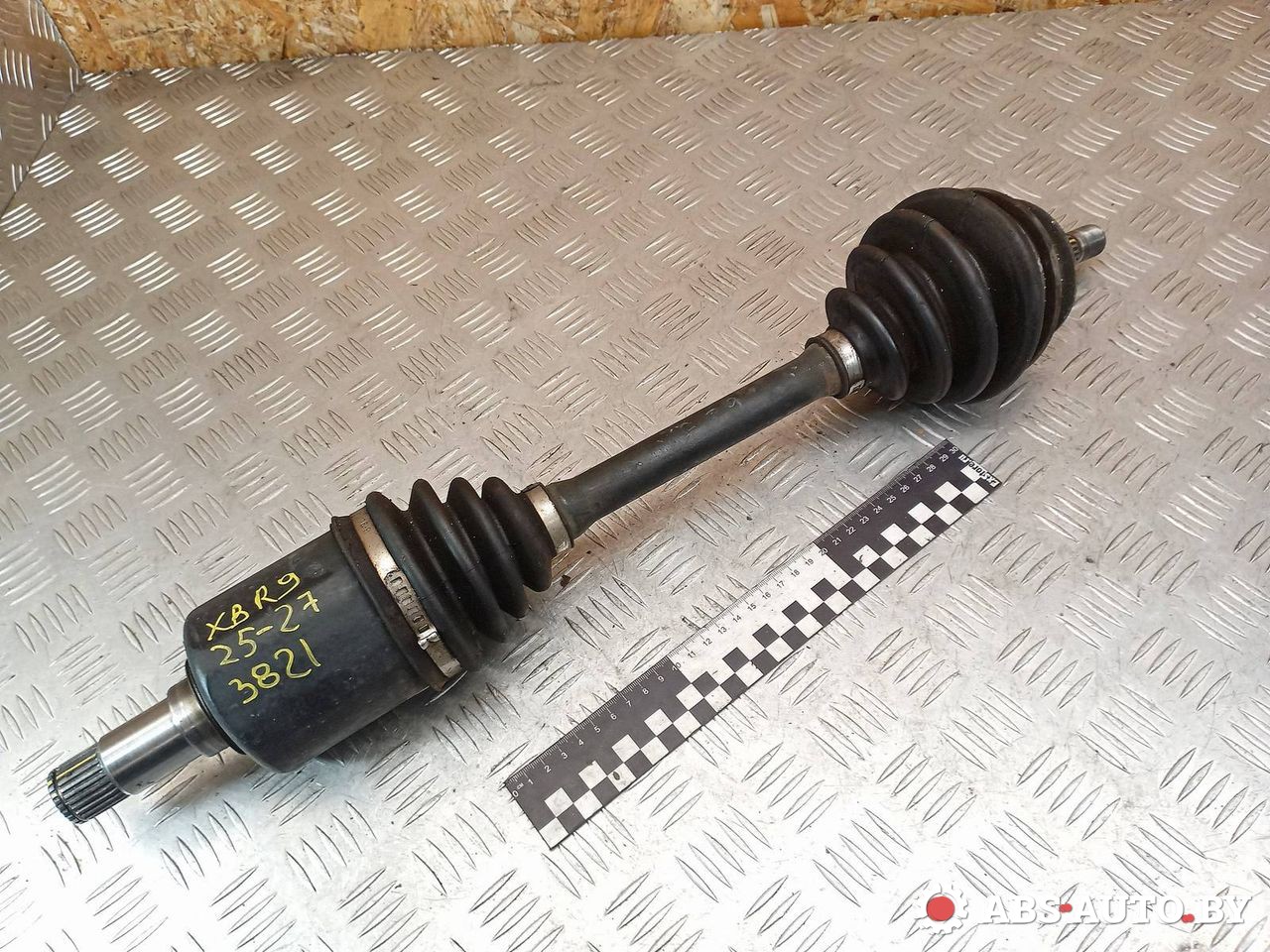 полуось передняя левая (приводной вал, ШРУС) Mercedes-Benz B-Класс W245 2008, 2.0 л., OM 640.941, дизель, АКПП - фото №1