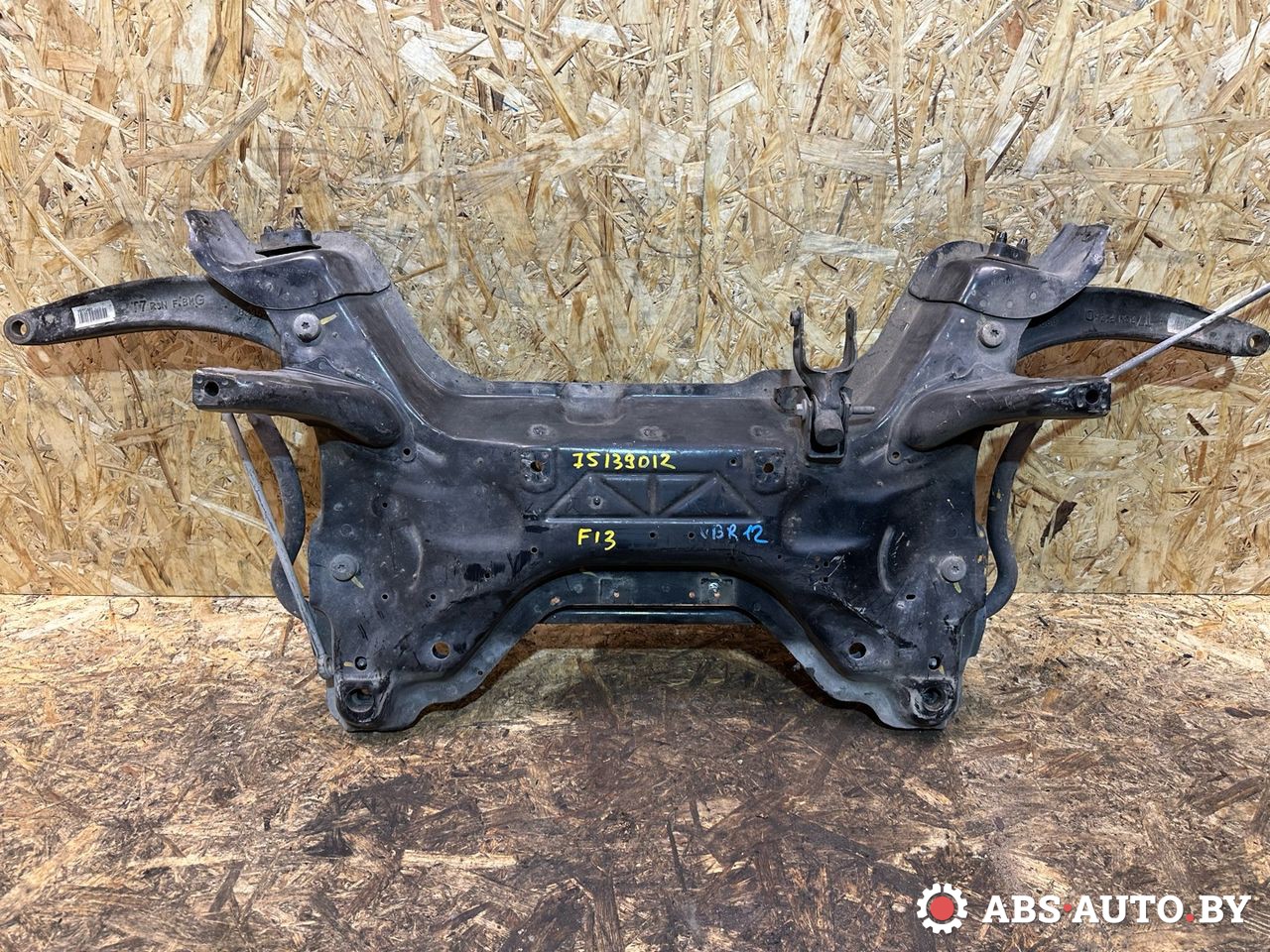 балка подвески передняя (подрамник) Peugeot 308 T7 2010, 1.6 л., 9HY (DV6TED4), дизель, МКПП, черный, хетчбэк 5 дв. - фото №1