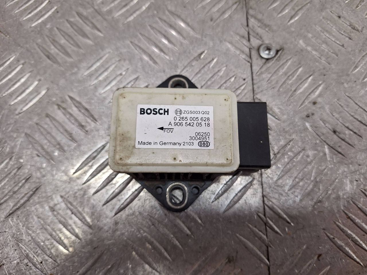 датчик ускорения Mercedes-Benz Sprinter 2 поколение (W906) (2006 - 2014), 0265005628, A9065420518 - фото №1