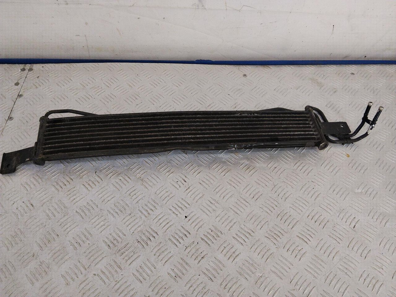 радиатор АКПП Hyundai Santa Fe 2 поколение (CM) 2007, 2.2 л., D4EB, дизель, АКПП, серый, внедорожник 5 дв., полный привод, 254602B100 - фото №1