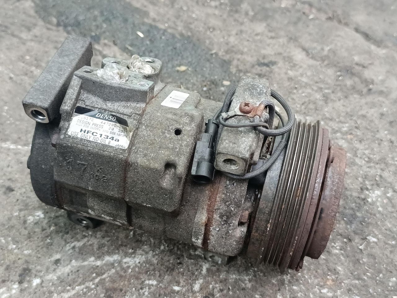 компрессор кондиционера IVECO Daily 6 поколение 35C14 2018, 2.3 л., дизель, МКПП, фургон