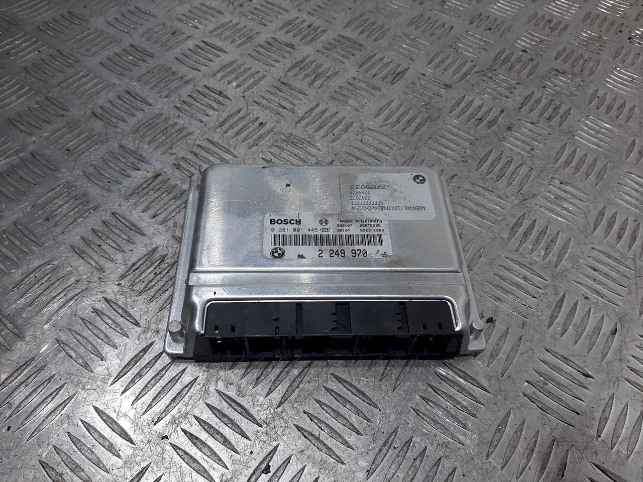 блок управления двигателем BMW 3 серия E46 2001, 2.0 л., D, дизель, -, 0281001445 - фото №1