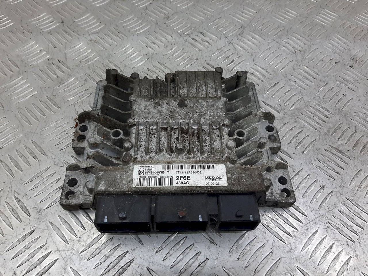 блок управления двигателем Ford Transit Connect 1 поколение 2009, 1.8 л., TDCi, дизель, -, 7T11-12A650-DE - фото №1