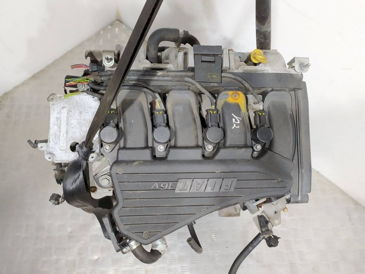 двигатель Fiat Stilo 1 поколение 2004, 1.6 л., i, бензин, -, 182B6.000, 0672093