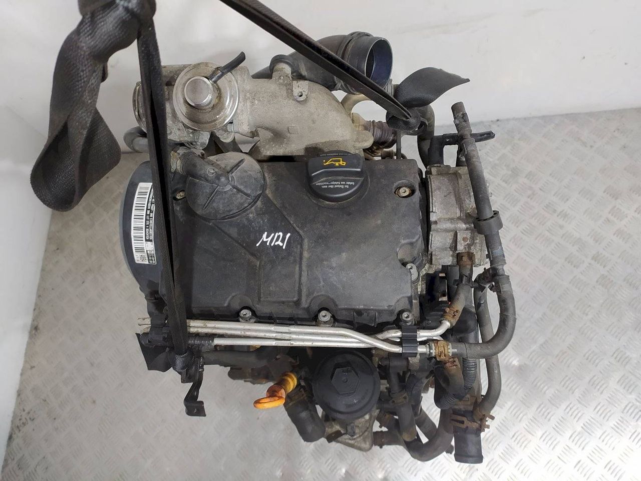 двигатель Volkswagen Polo 4 поколение [рестайлинг] 2008, 1.4 л., TDi PD, дизель, -, 117575