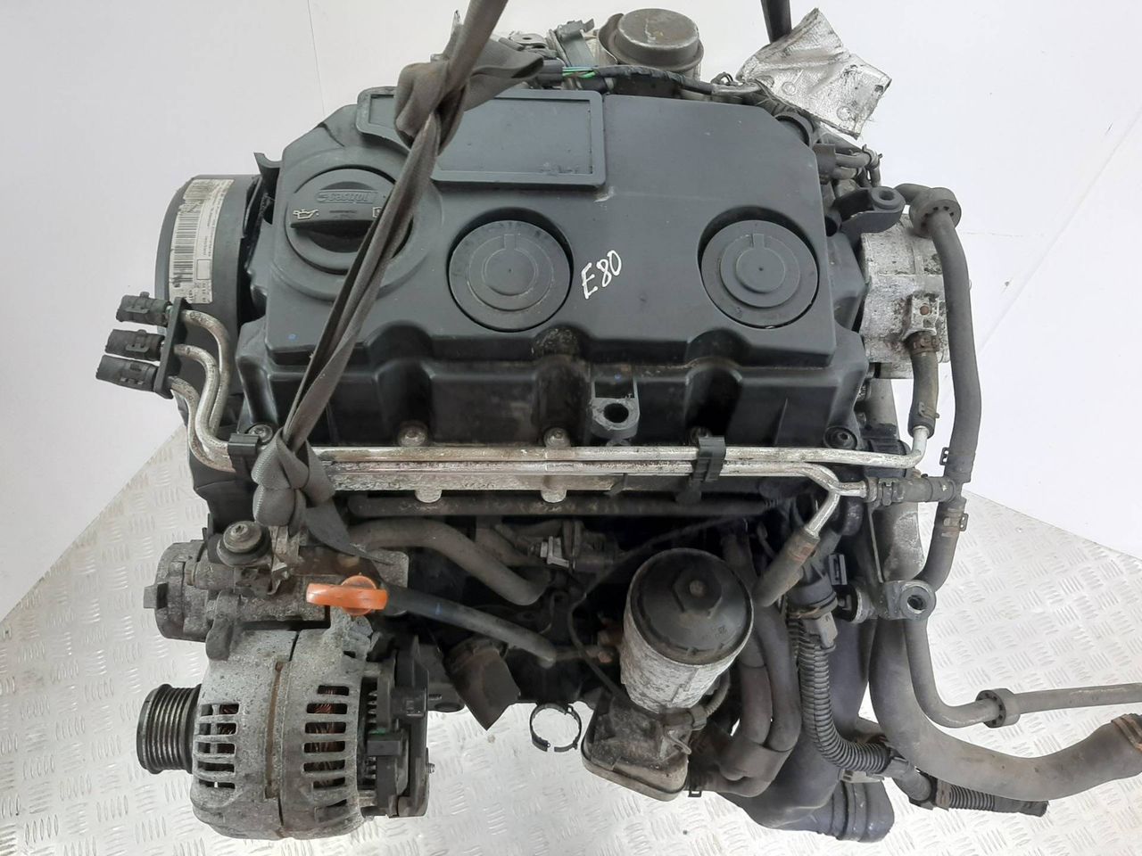 двигатель Volkswagen Golf 5 поколение 2007, 1.9 л., BLS, дизель, МКПП, BLS, 940604