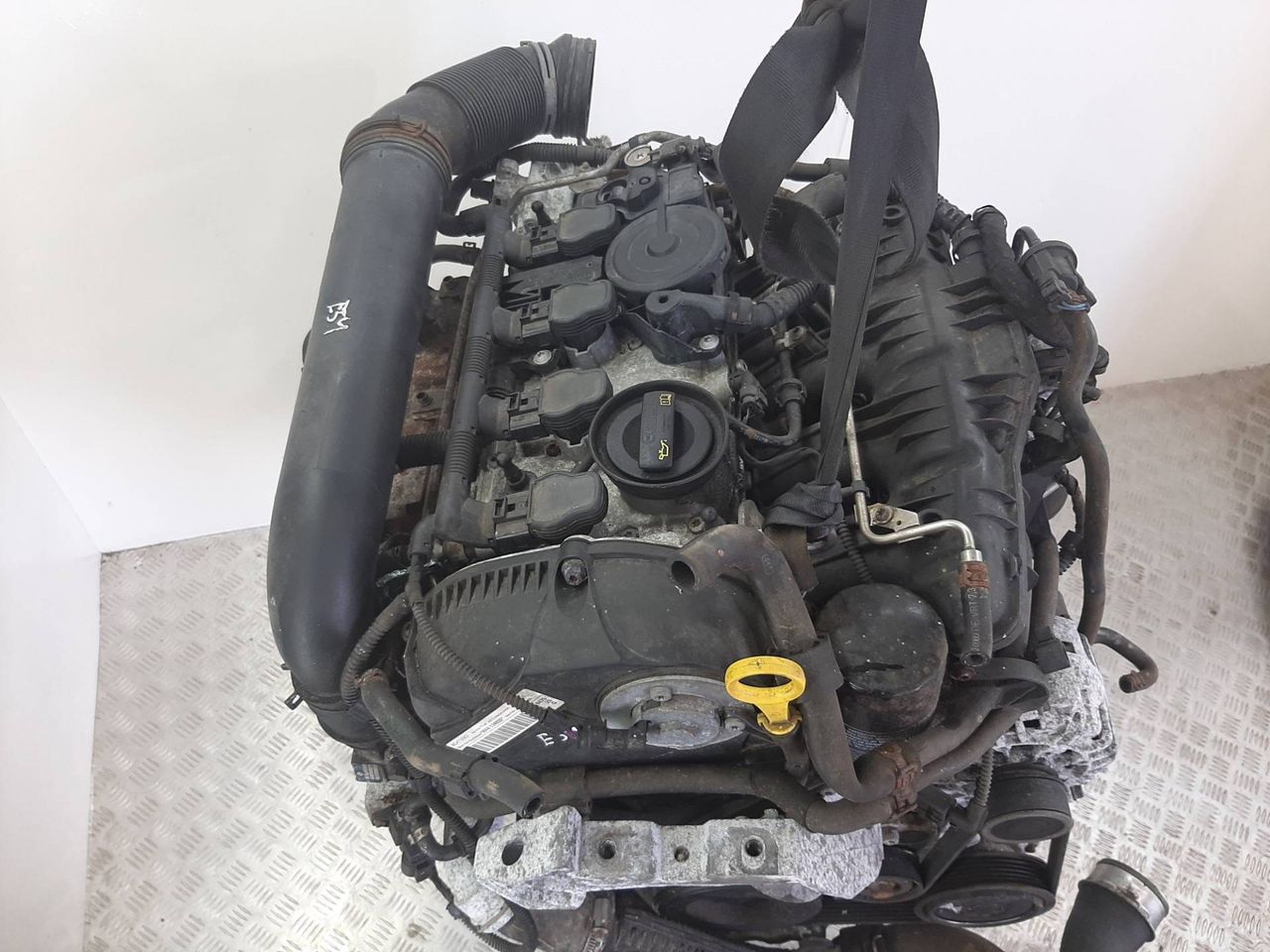 двигатель Skoda Octavia 2 поколение (A5) [рестайлинг] 2008, 1.8 л., BZB, бензин, МКПП, RR4, 17932, BZB