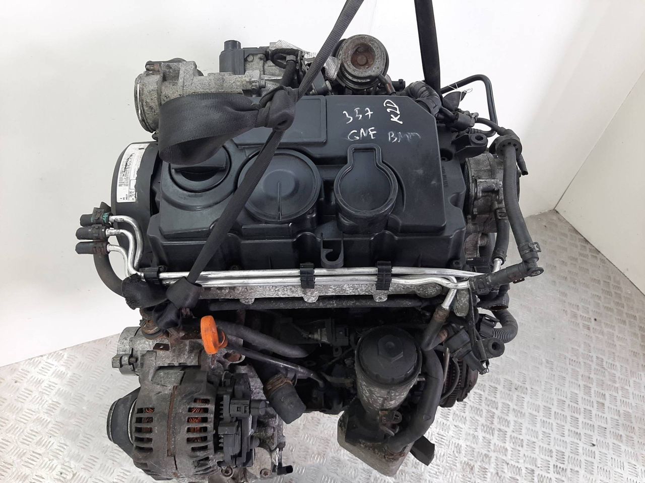 двигатель Volkswagen Touran 1 поколение [рестайлинг] 2007, 2.0 л., BMM, дизель, BMM