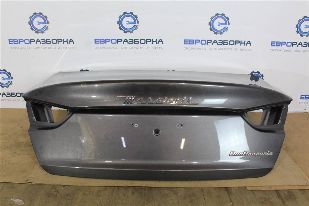 крышка багажника (дверь 3-5) Maserati Quattroporte 6 поколение 2014, 3.0 л., дизель, АКПП, передний привод, 673000441, 673000441, 673005300, 673017125