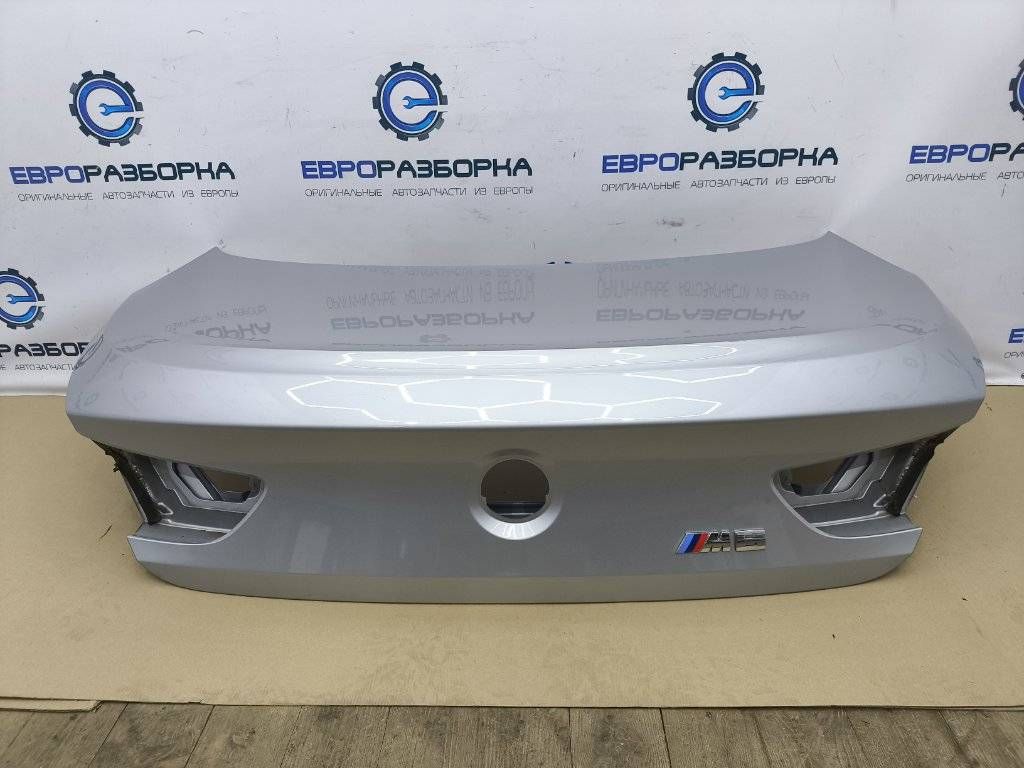 крышка багажника (дверь 3-5) BMW M6 Gran Coupe F06 2014, 4.4 л., i, S63 B44 B, бензин, АКПП, silverstone metallic a29, купе, правый руль, 41627284083, 7284083 - фото №1