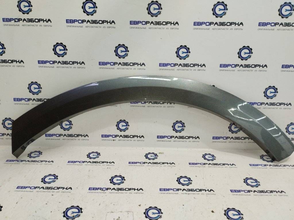накладка колесной арки Audi Q8 4M 4M8 2021, 3.0 л., TFSI, DCBD, бензин, АКПП, черный металлик, внедорожник 5 дв., полный привод, правый руль, 4M8853817, 4M88538174W3 - фото №1