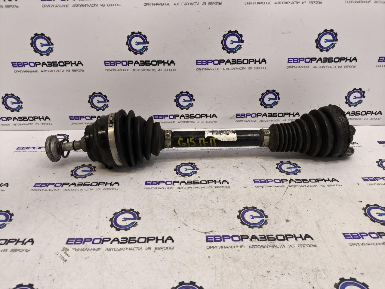полуось передняя правая (приводной вал, ШРУС) BMW 8 серия G14/G15 G15 2019, 3.0 л., B57 D30 B, дизель, АКПП, black sapphire metallic, купе, полный привод, правый руль, 8664676, 31608664676, 31608683334, 8683334