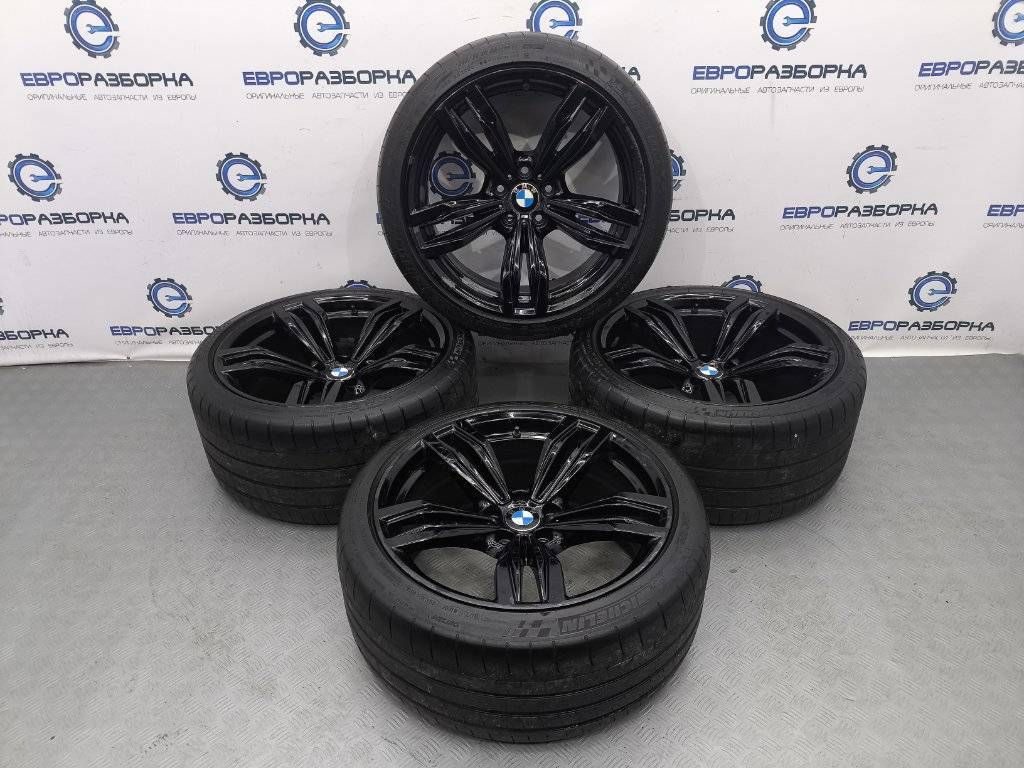 диск литой BMW M6 Gran Coupe F06 2014, 4.4 л., i, S63 B44 B, бензин, АКПП, silverstone metallic a29, купе, правый руль, 36112284450, 36112284451, 2284450, 2284451