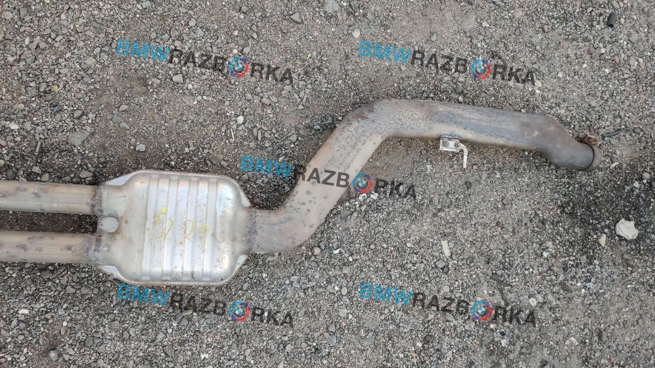 глушитель BMW 5 серия F07/F10/F11 2011, 3.0 л., бензин, АКПП, седан, 7807103, 7807110